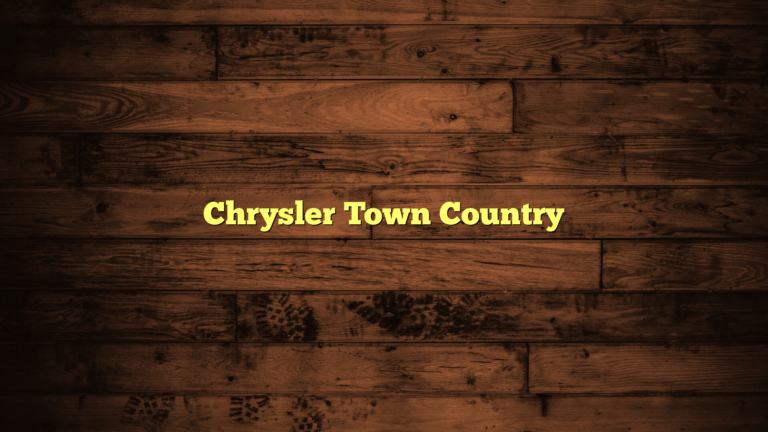 Chrysler Town Country