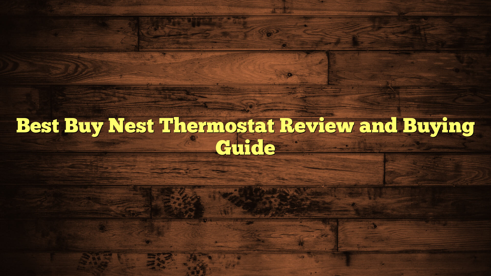 Best Buy Nest Thermostat Review and Buying Guide