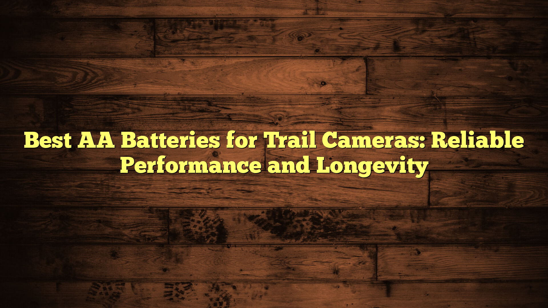 Best AA Batteries for Trail Cameras: Reliable Performance and Longevity