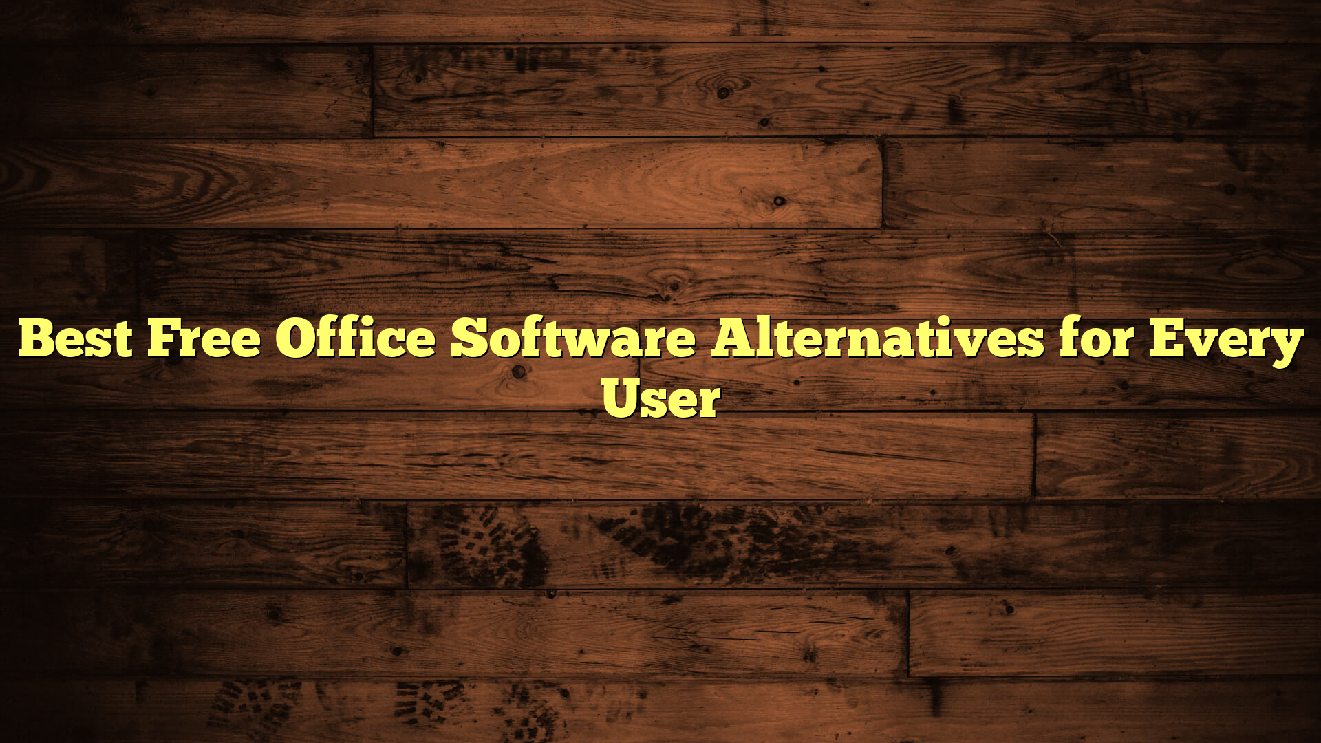 Best Free Office Software Alternatives for Every User