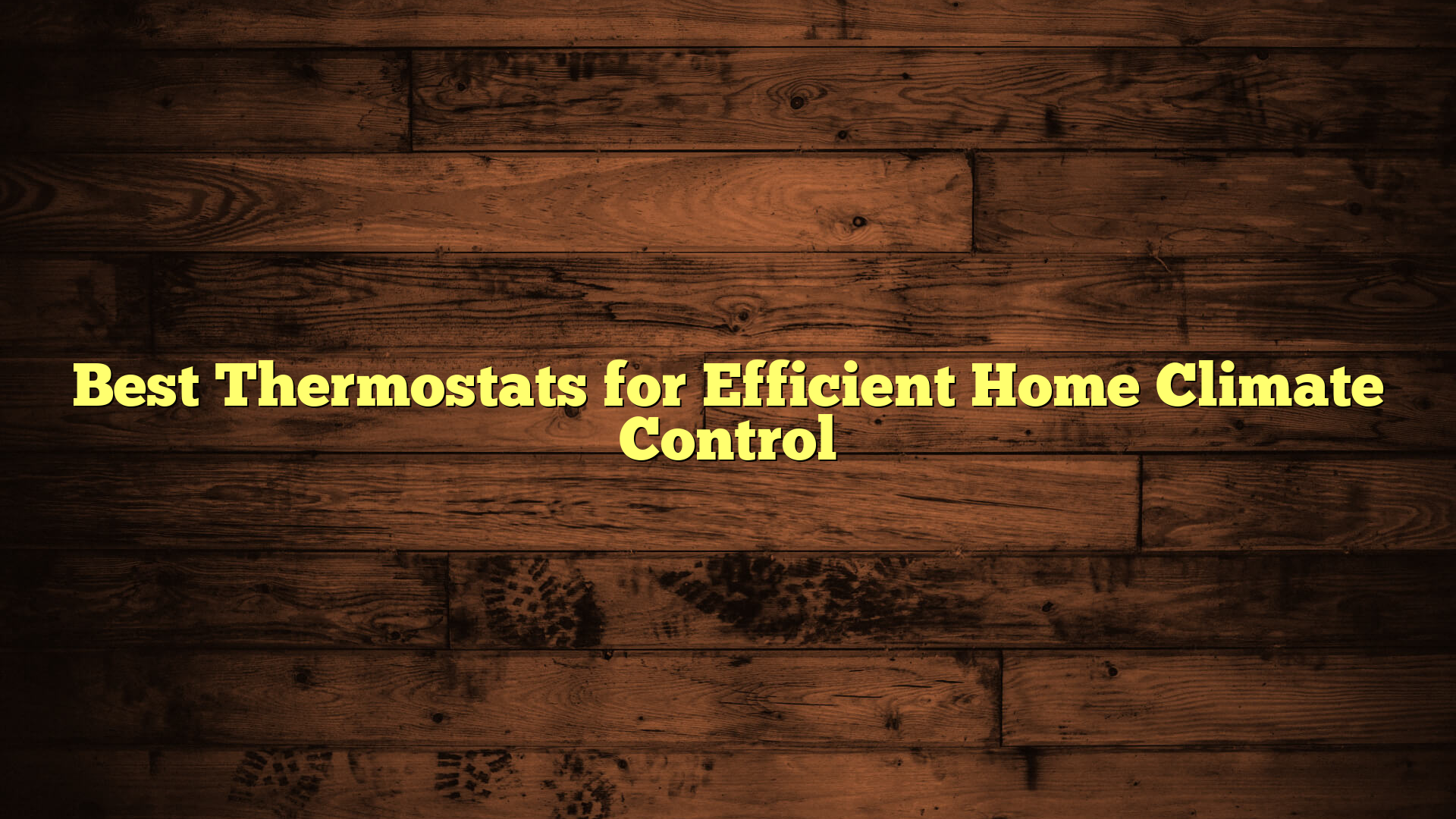 Best Thermostats for Efficient Home Climate Control